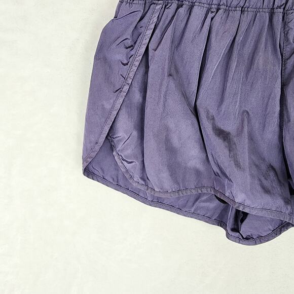 Free People Movement The Way Home Shorts Women L Purple Athletic High Rise - Picture 4 of 10